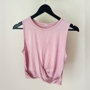 Alo size small blush tank top